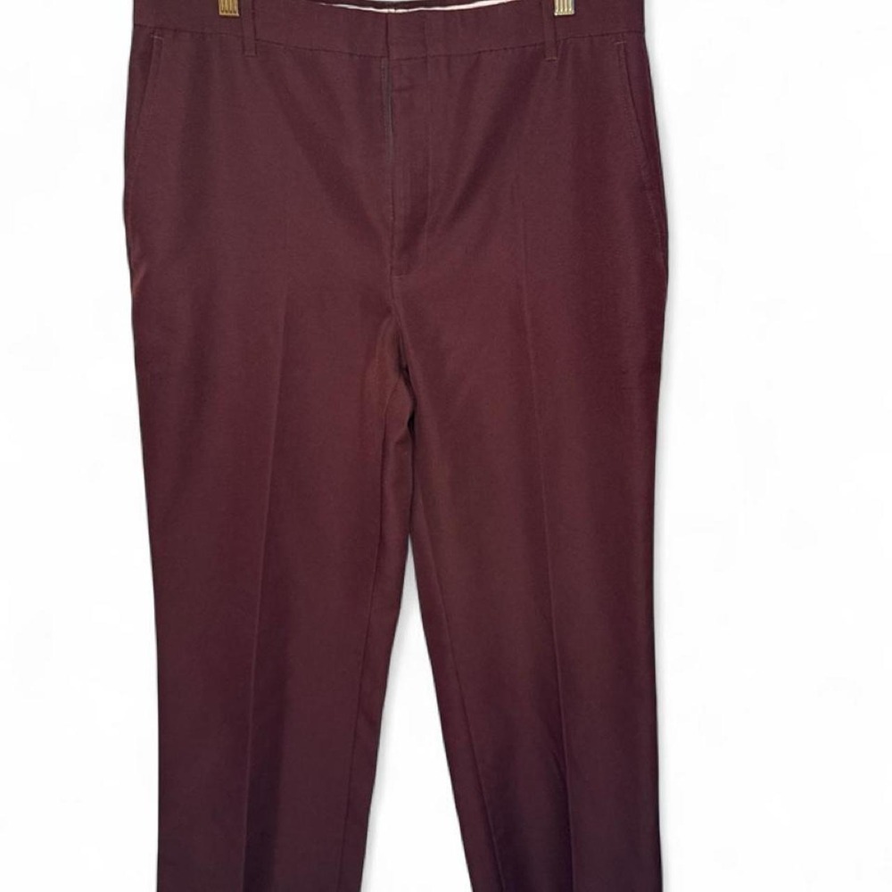 Brown/Burgundy Trousers
